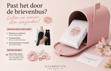 Past het door de brievenbus? Laten we samen slim verzenden! 📦