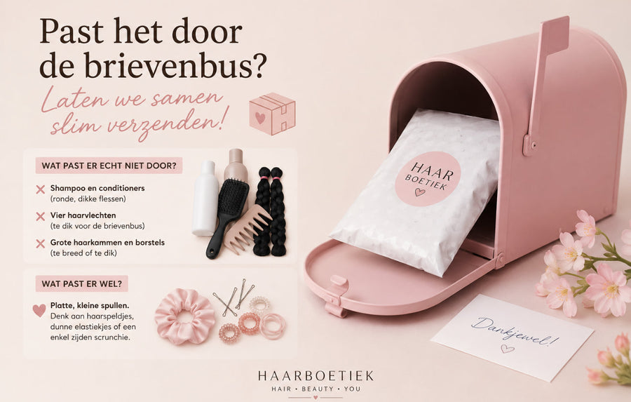 Past het door de brievenbus? Laten we samen slim verzenden! 📦