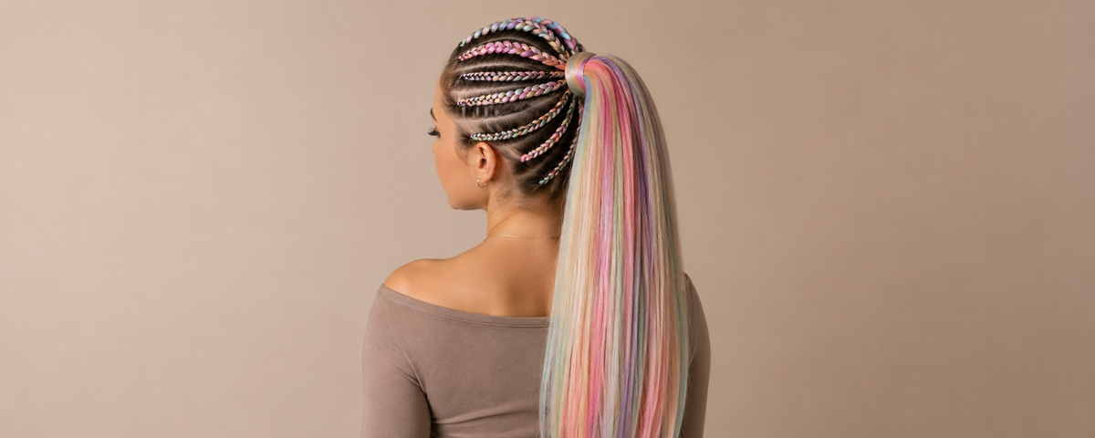 Kanekalon Vlecht haar: Easy Braid & Jumbo Braid