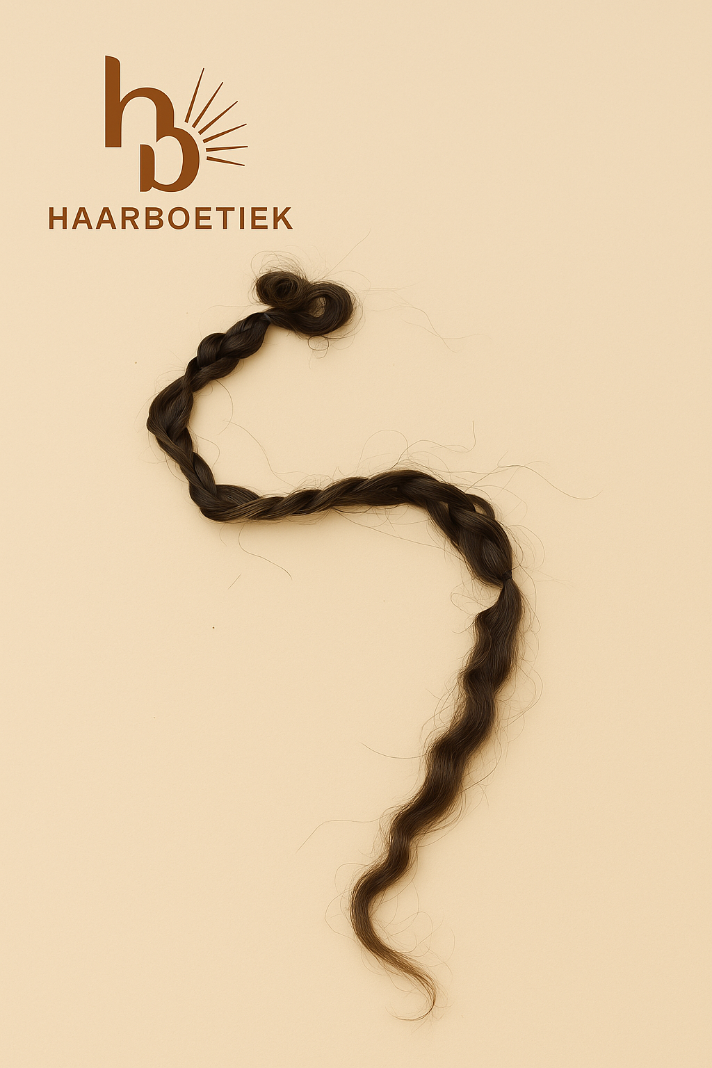 Clip in braid bruin | vlecht