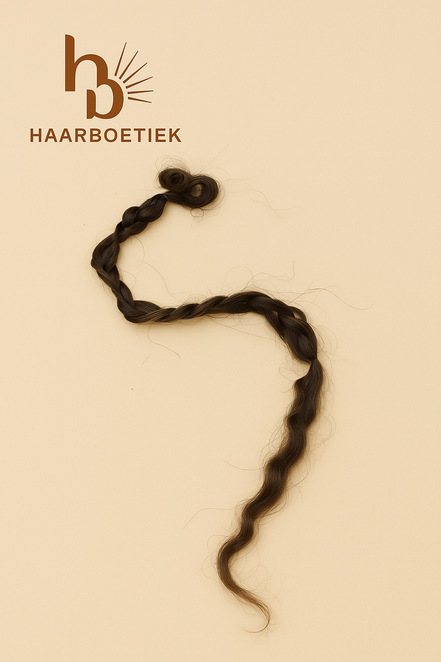 Clip in braid bruin | vlecht