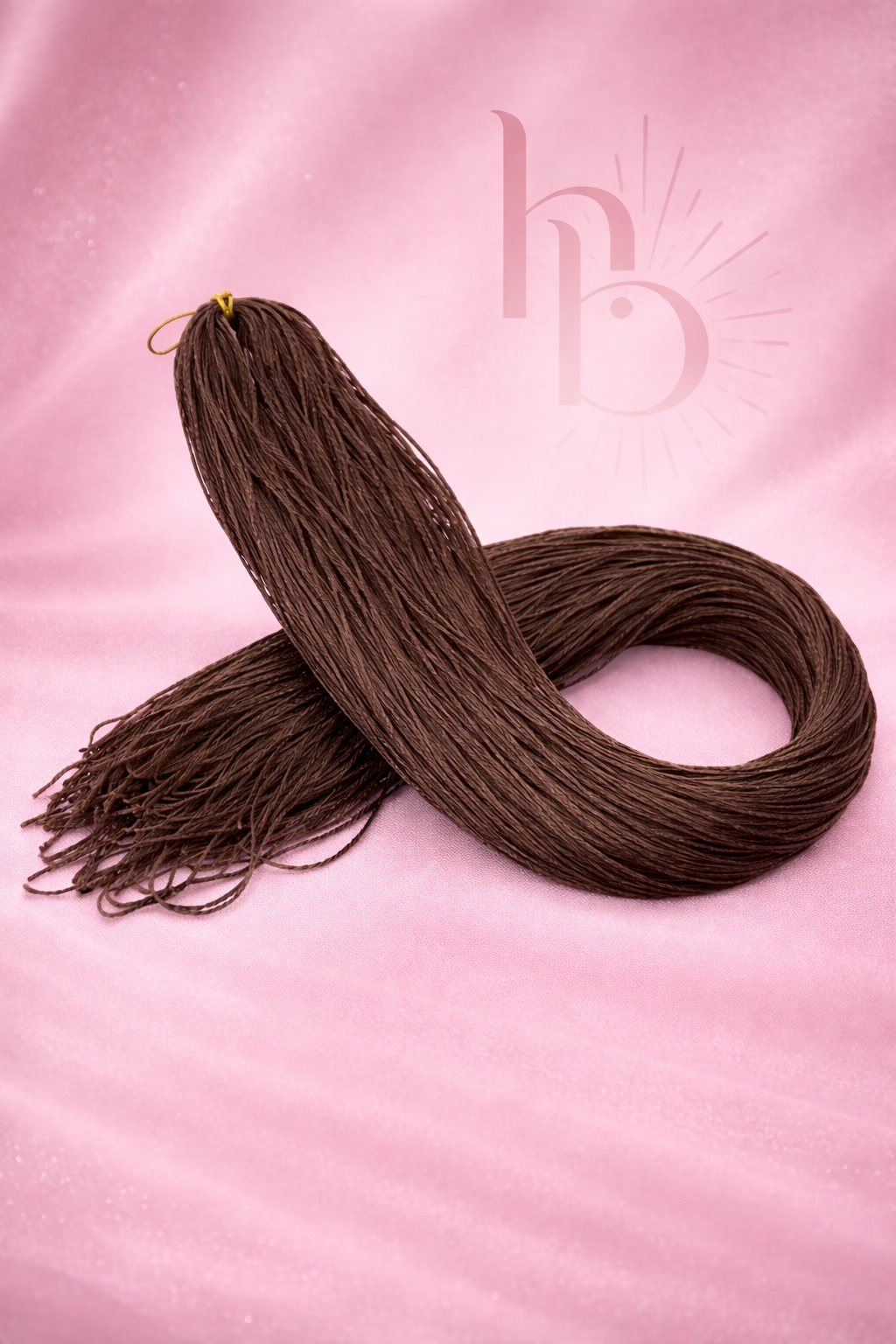 Peremium braid invlecht haar donker bruin - De haarboetiek