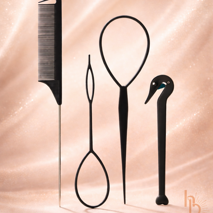 Premium invlecht haken tool set - De HaarBoetiek