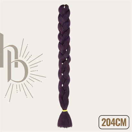 Invlecht haar extreme zwart 204cm - De HaarBoetiek