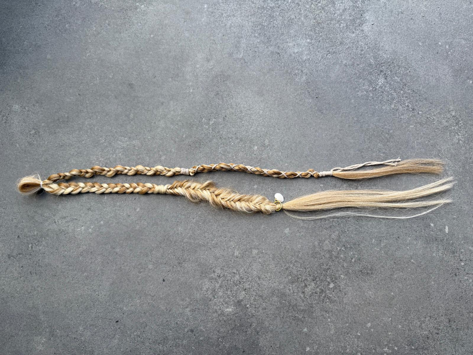 Dubble braid blond