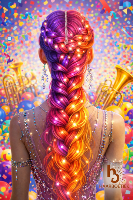 Haar lichtjes goud - Flexibele led haar lichtjes