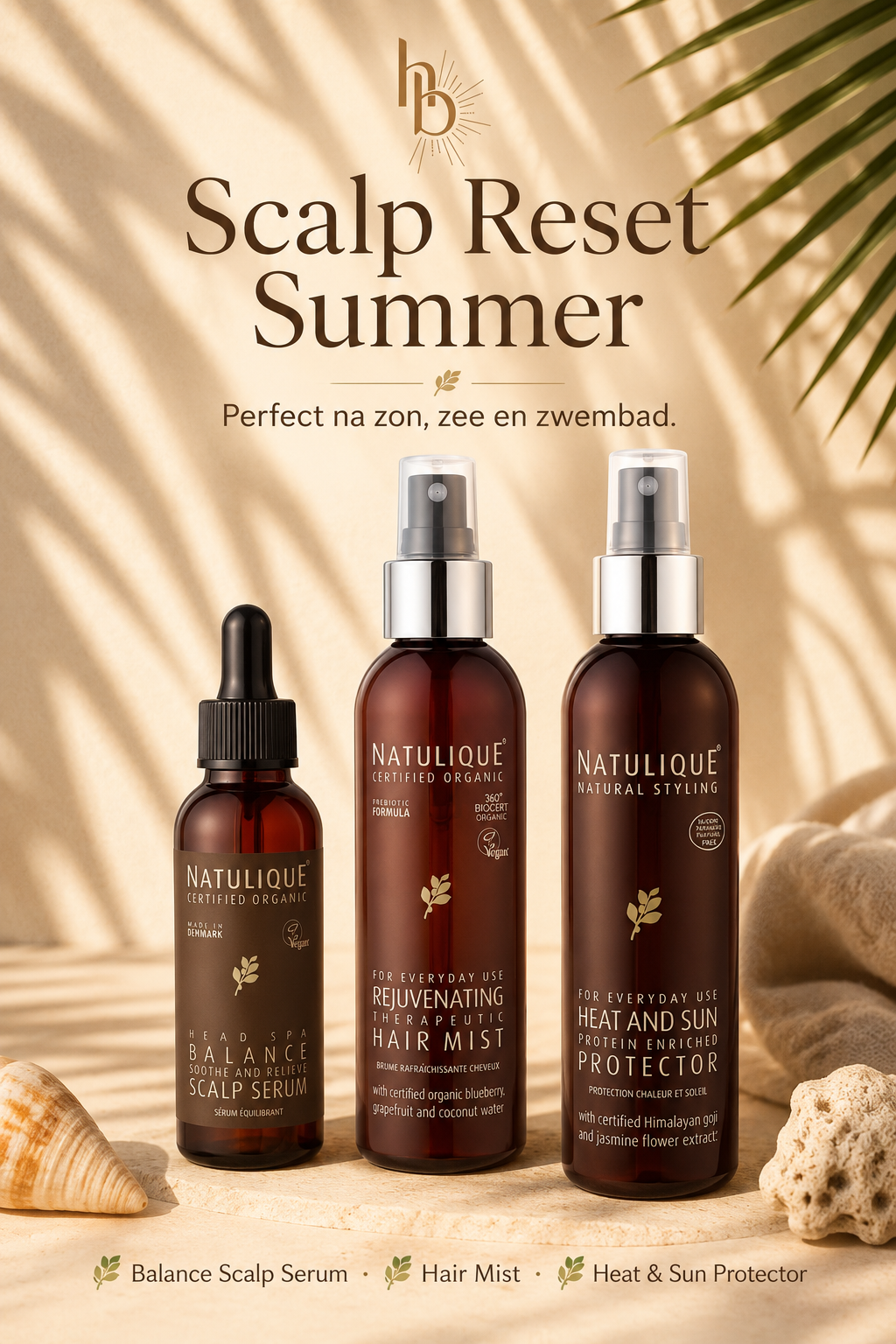 Scalp Reset Summer Kit | Verzorging na Zon, Zee en Zwembad