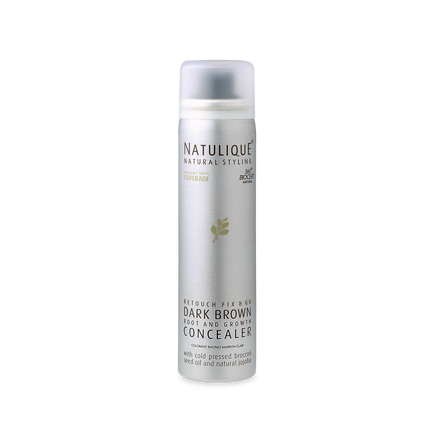 Natulique Root Concealer Donkerbruin – Dekt Grijs & Uitgroei - De HaarBoetiek