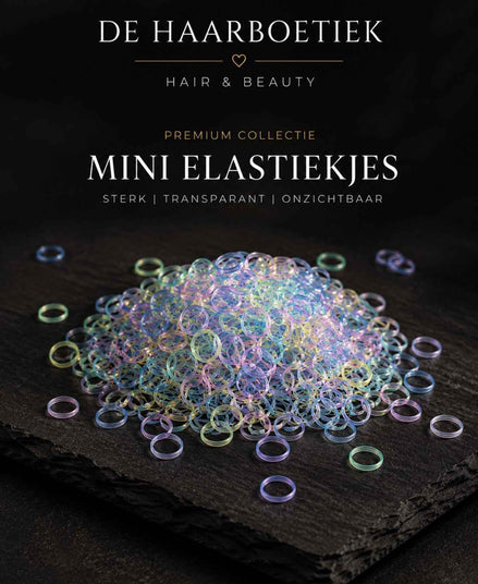 Mini elastiekjes pastel