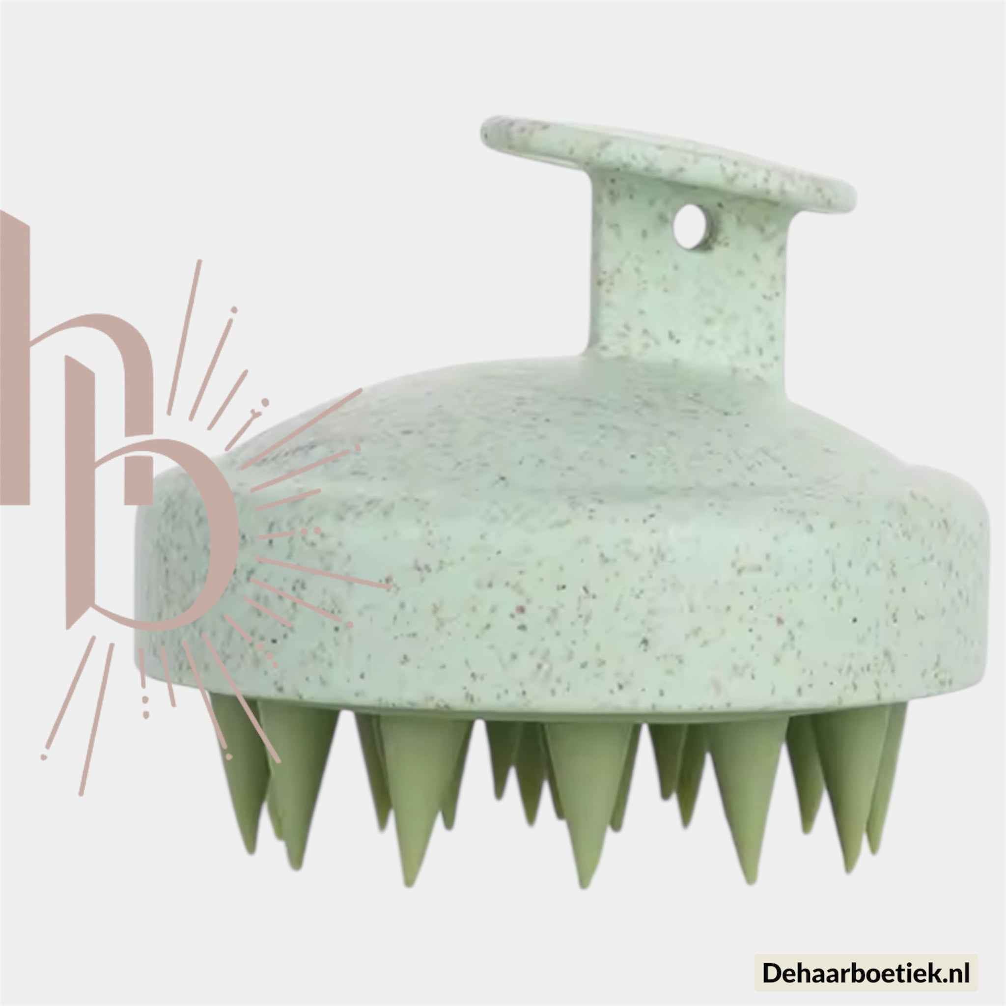 Scalp massage borstel mint
