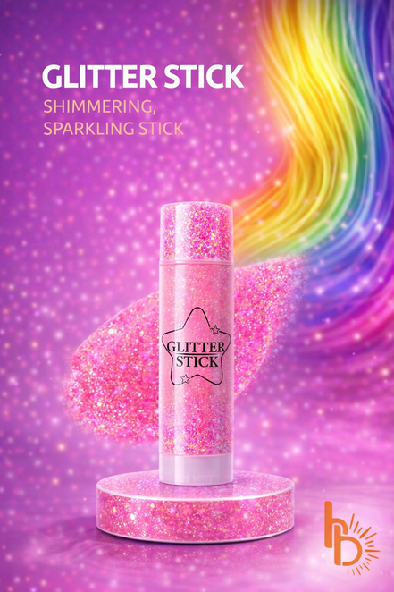 Premium glitter stick roze | De haarboetiek