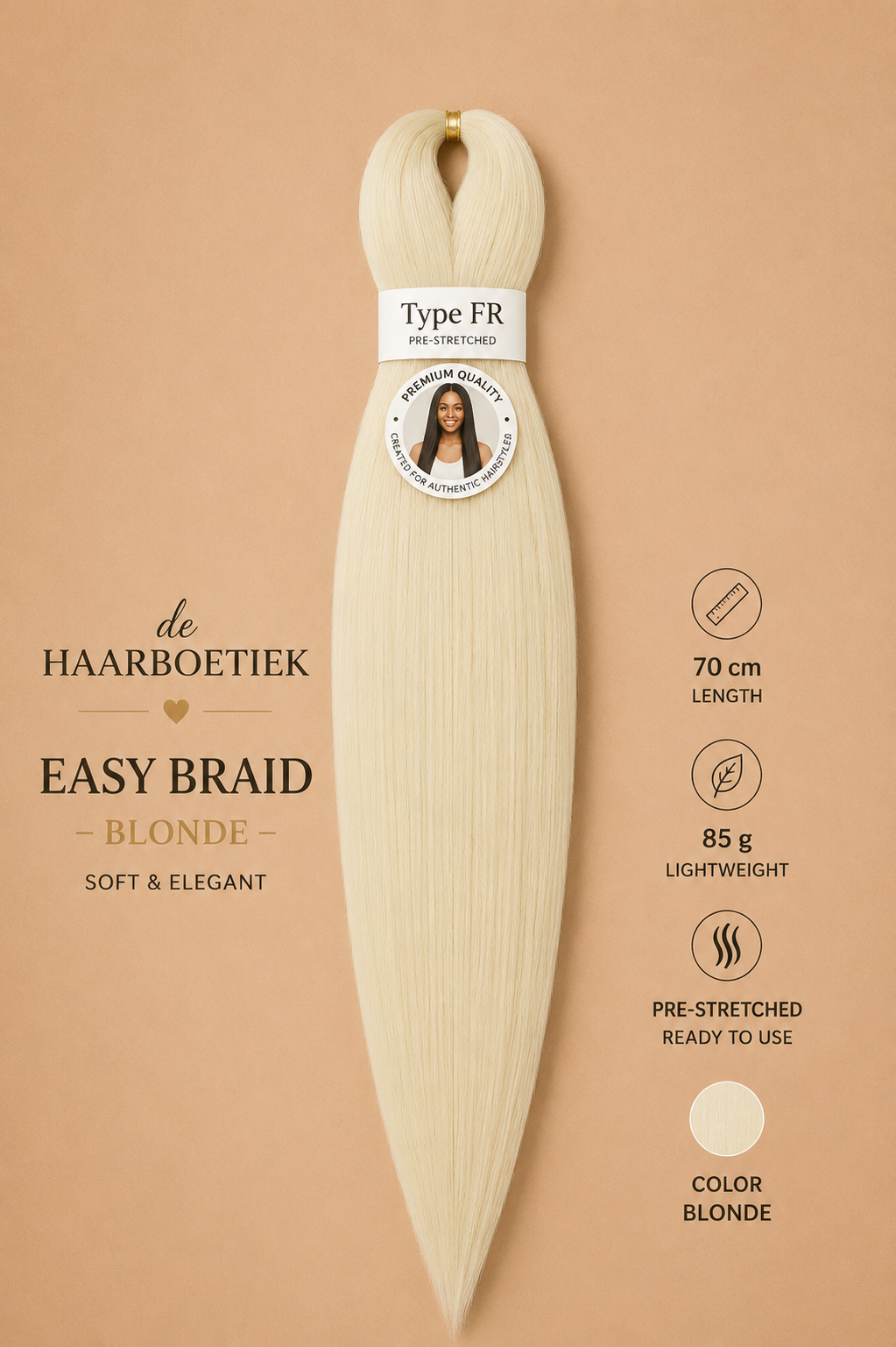 Easy braid wit blond
