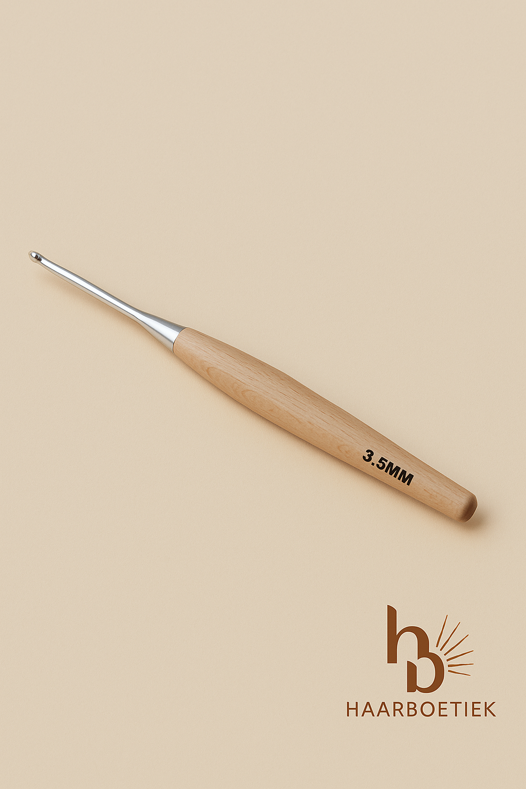 Haaknaald 3,5 mm voor haar en braids