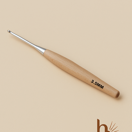 Haaknaald 3,5 mm voor haar en braids