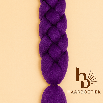 Invlecht haar paars - De HaarBoetiek