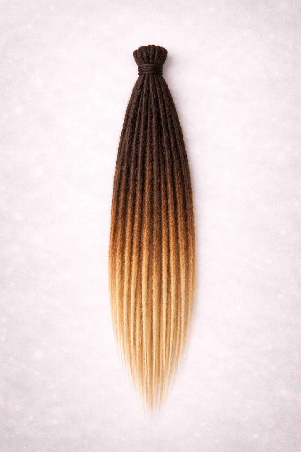 Premium dreadlock set ombre bruin - blond - De haarboetiek