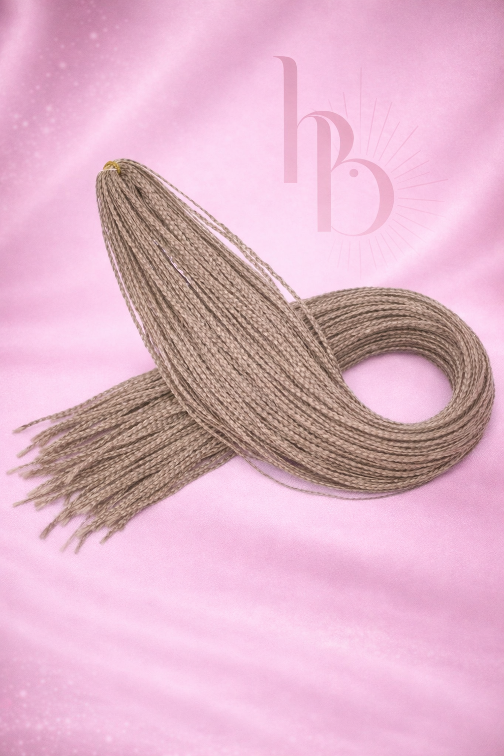 Premium invlecht haar braid grijs - blond - De haarboetiek