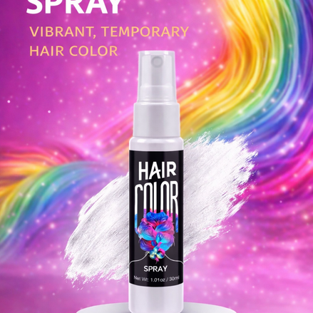 Haar spray wit voor tijdelijke witte haarkleur Halloween en feestlooks - De HaarBoetiek