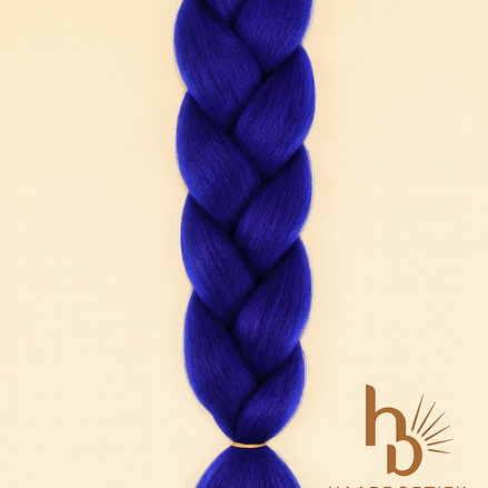Invlecht haar blauw - De HaarBoetiek
