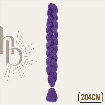 Invlecht haar extreme paars 204cm - De HaarBoetiek