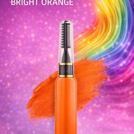 Haar mascara oranje voor tijdelijke haarkleur carnaval en festivals - De HaarBoetiek
