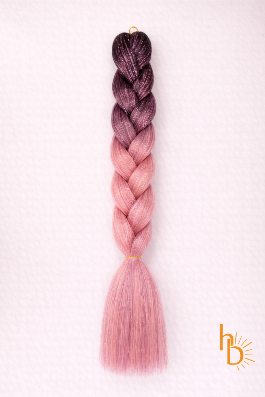 Premium Invlecht haar donker roze - oud roze shine | de haarboetiek