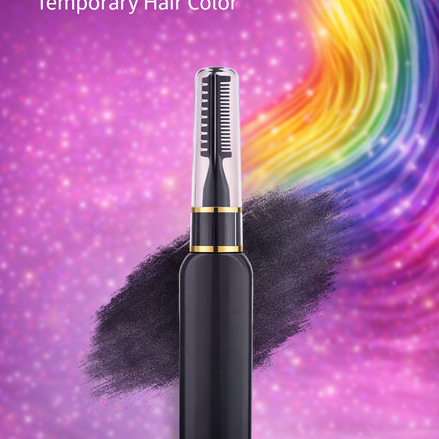 Haar mascara zwart voor tijdelijke zwarte haarkleur Halloween en feestlooks - De HaarBoetiek