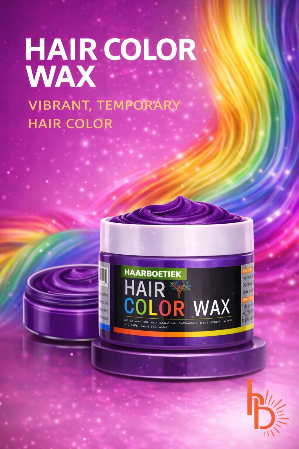 Haar wax paars | de haarboetiek | premium collectie