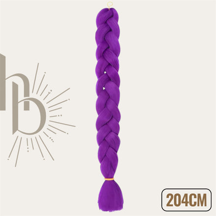 Invlecht haar extreme fel paars 204cm - De HaarBoetiek