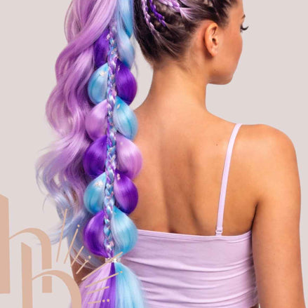 Premium bundel invlecht haar mermaid - De haarboetiek