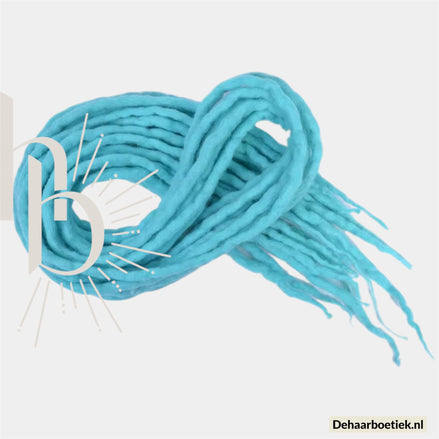 Dreadlocks licht blauw 50 CM | De haarboetiek uw dreadlock shop