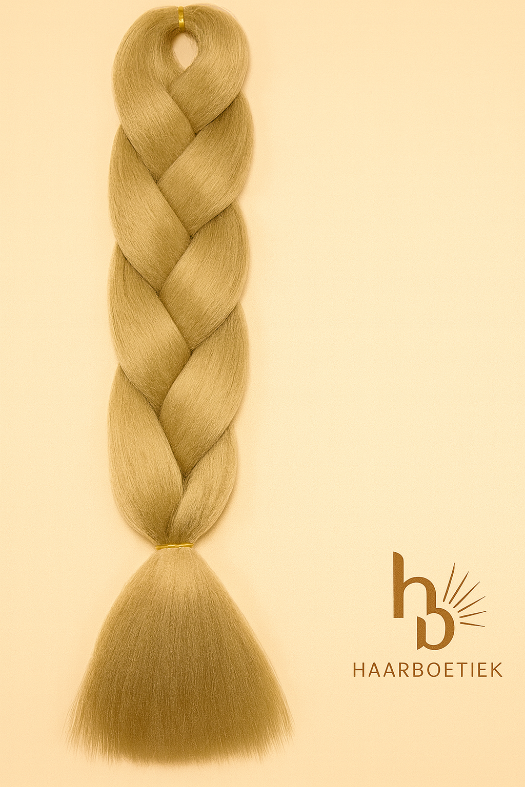 Invlecht Haar Donker Blond 60cm - De HaarBoetiek
