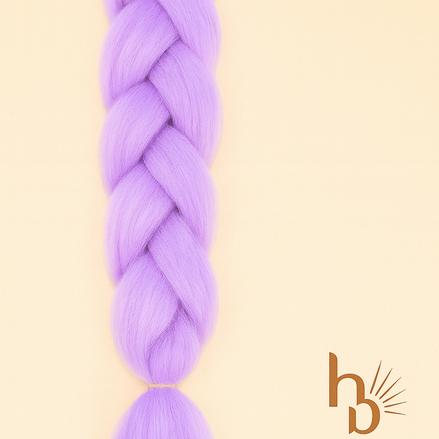 Invlecht haar lila - De HaarBoetiek