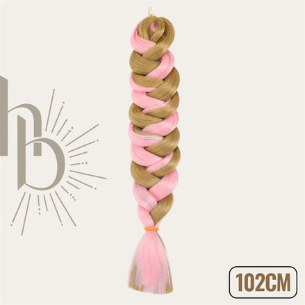 Invlecht haar ultra long roze-blond - De HaarBoetiek
