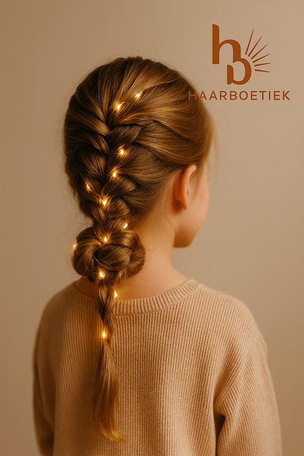 Haar lichtjes goud - Flexibele led haar lichtjes