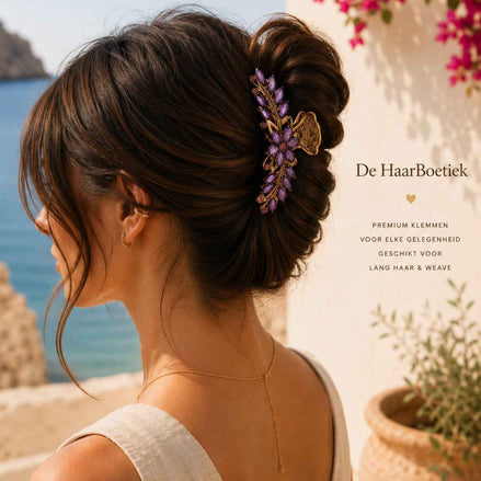 Summer strass haar clip