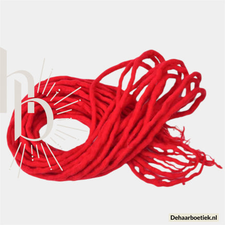 Dreadlocks rood 50 CM | De haarboetiek alles voor uw dreads