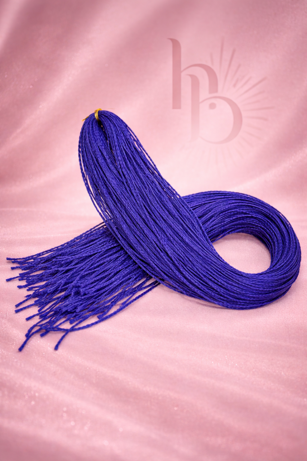 Premium braid invlecht haar blauw - De haarboetiek