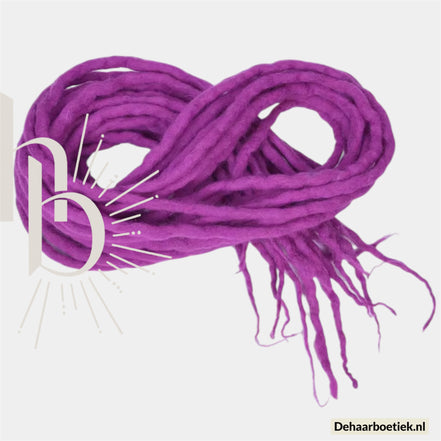 Dreadlocks paars 50 CM | De haarboetiek alles voor uw dreads