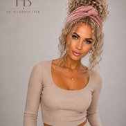 Curl bun krullenknot haarstukje – foto 1 - De HaarBoetiek
