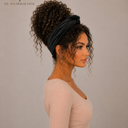 Curl bun krullenknot haarstukje – foto 3 - De HaarBoetiek