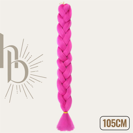 Invlecht haar roze 105 Cm | De haarboetiek braids & extensions