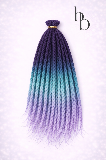 Premium dreadlocks twist mermaid - De haarboetiek