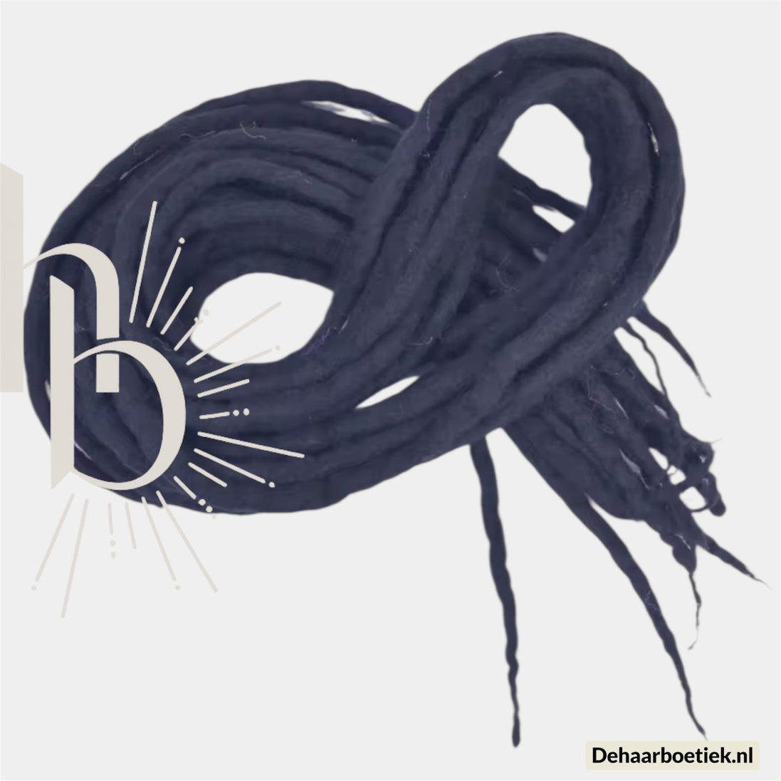 Dreadlocks donker blauw - De haarboetiek Zeeland