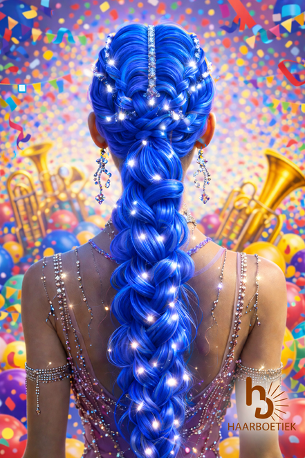 Haar lichtjes zilver - Flexibele LED haar lichtjes