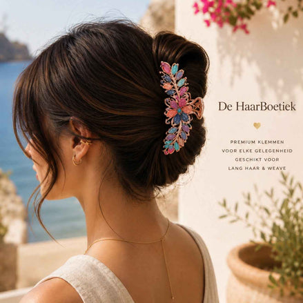 Summer strass haar clip mix pastel