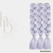 Braid bundelpakket invlecht haar grijs – foto 2 - De HaarBoetiek