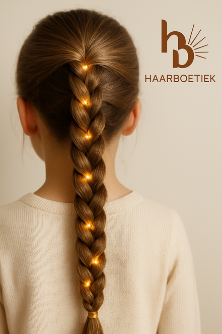 Haar lichtjes goud - Flexibele led haar lichtjes
