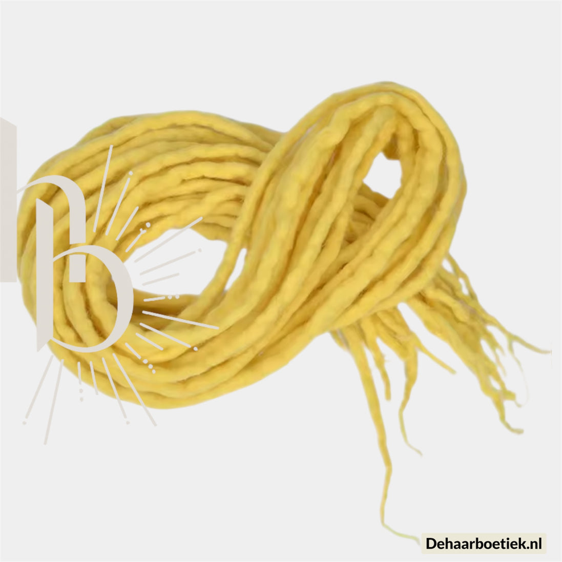 Dreadlocks geel 50 CM | De haarboetiek groot in dreads