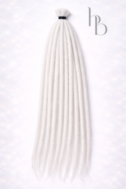 Premium dreadlocks twist wit - De haarboetiek